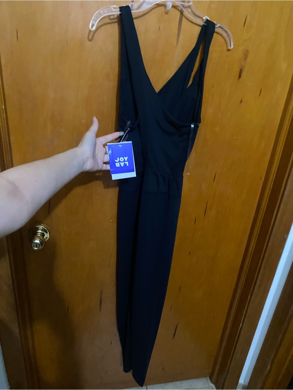 NWT- JoyLab Black Cross-Back One-Piece Jumpsuit sold out/rare - Picture 9 of 10